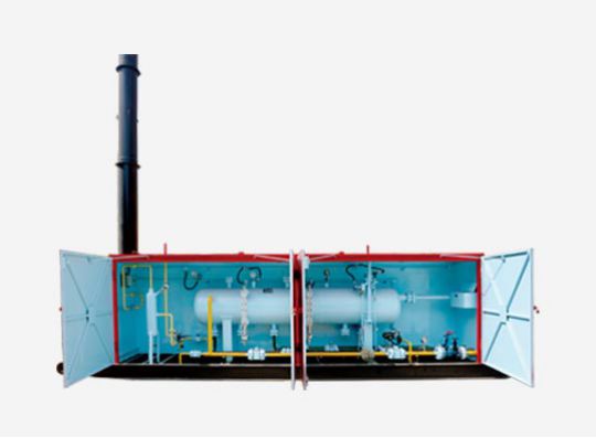 WNS fuel gas hot water boiler