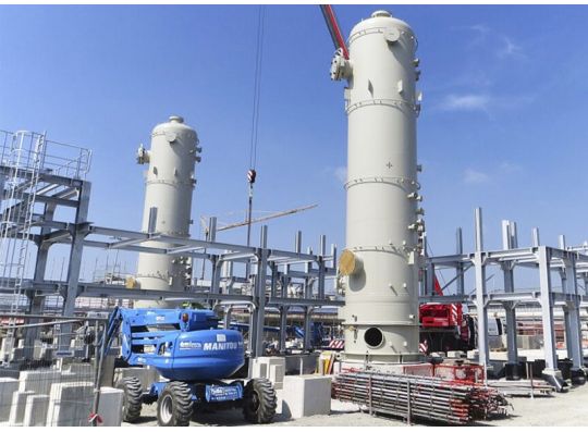 Activated carbon organic waste gas adsorption tower